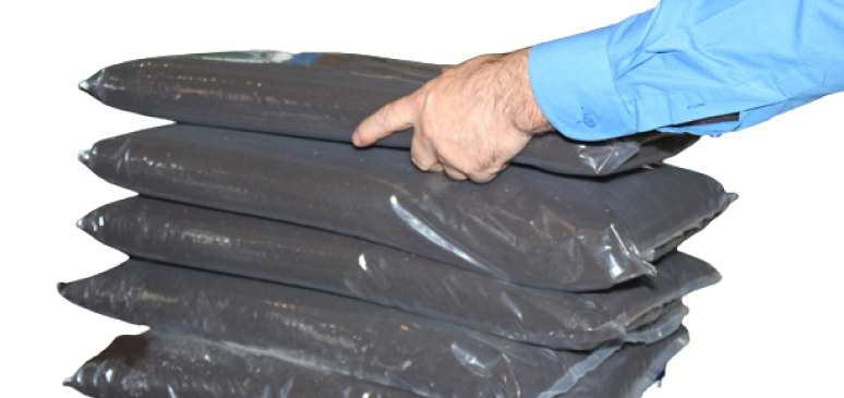 Packages for soil mixture